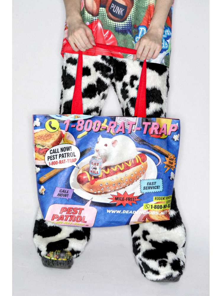 Mouse Print American Vintage Dupont Tote Bag【s0000014913】