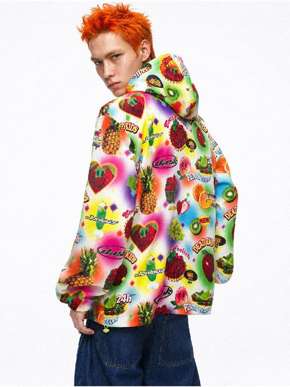 Teflon Colorful Fruit Sports Jacket【s0000017852】