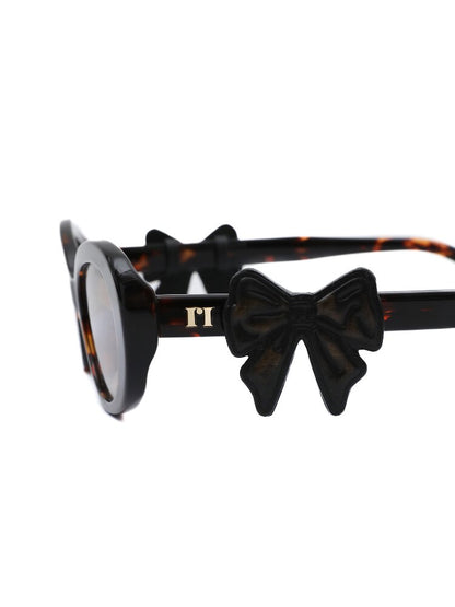 Detachable Bow Cat Eye Sunglasses【s0000017910】