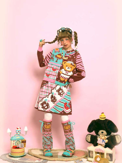 Vintage-Style Knit Cardigan【s0000014517】