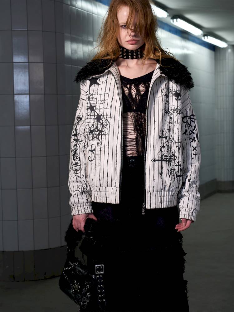 Fur Collar Thick Fleece Jacket【s0000014421】