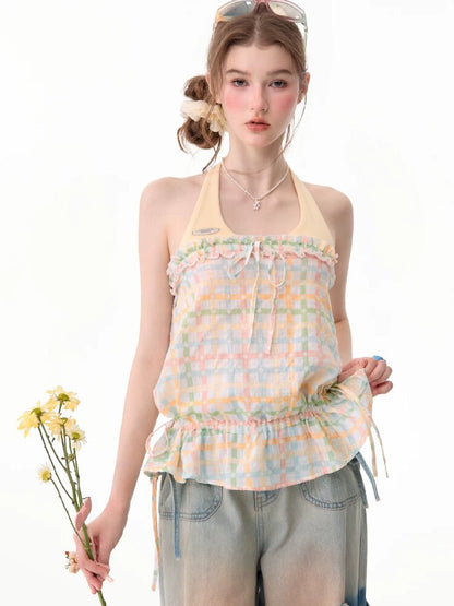 Halter Slimming Top With Camisole【s0000017679】
