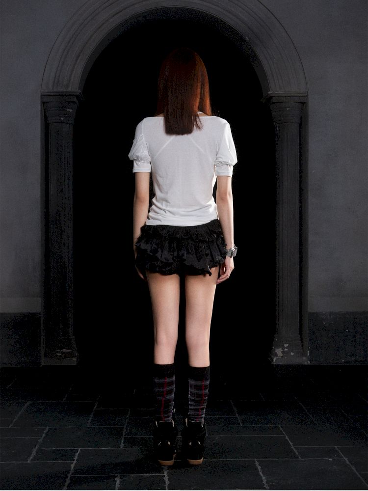 Low Waisted Pod Skirt Pants【s0000012305】