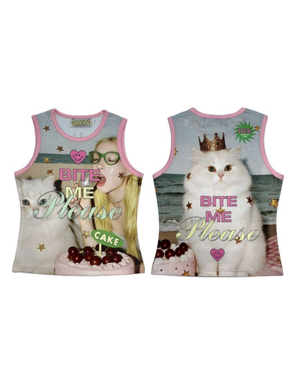 Stretch Slim Millennial Sleeveless Tank Top【s0000012464】