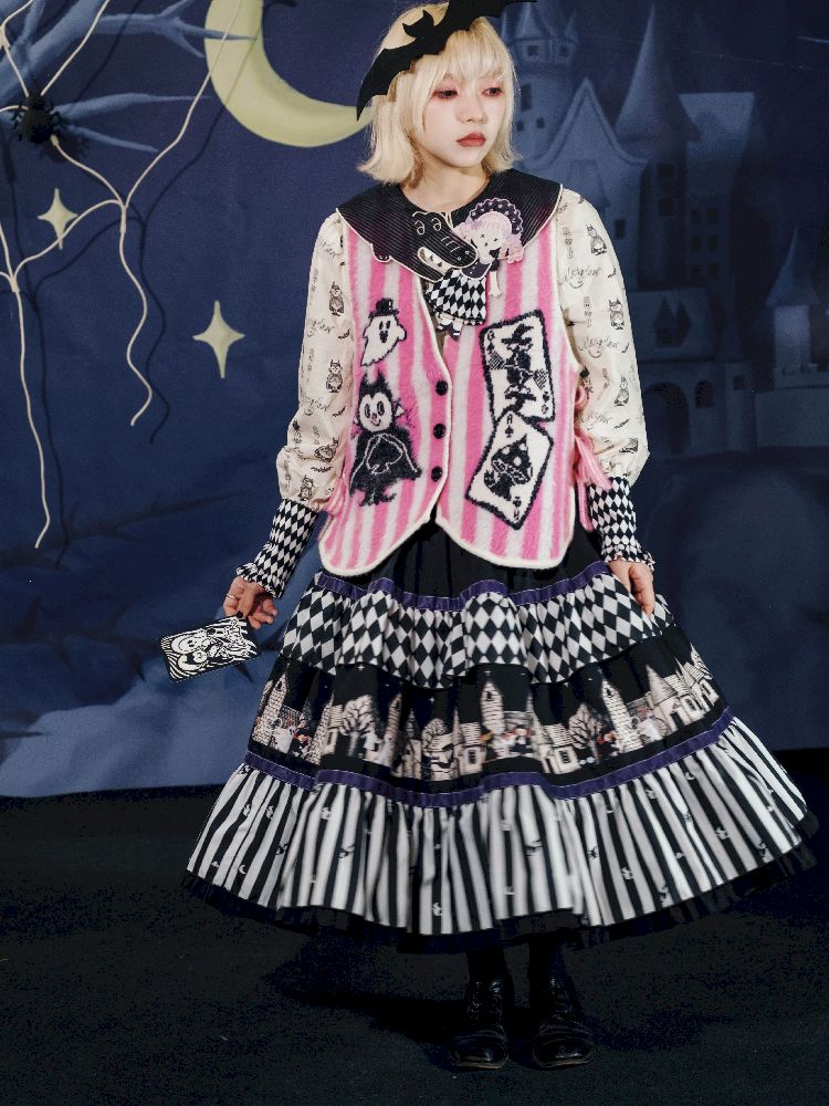 Dark Witch Cake Half Skirt【s0000011561】