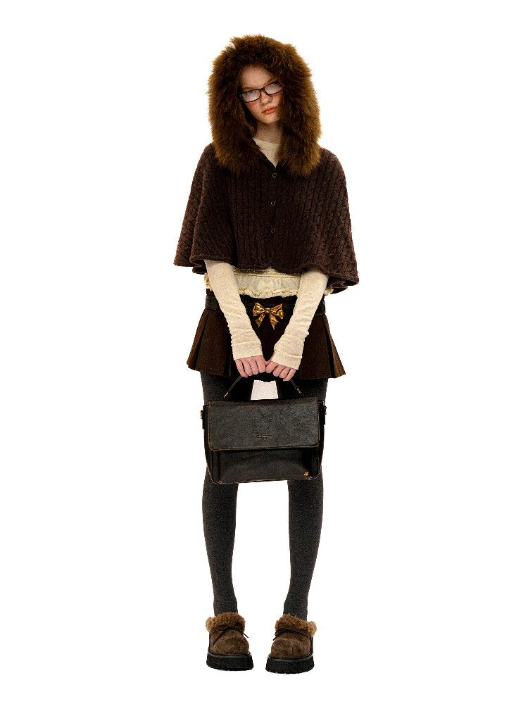 Cowhide Crossbody Uniform Bag【s0000016080】
