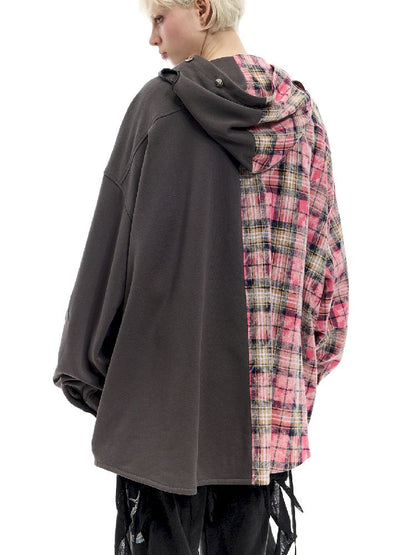 Hooded Headcoat Embroidered Shirt【s0000012072】