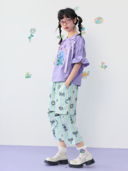 Multi Layered Patchwork Removable Summer Casual Pants【s0000009536】