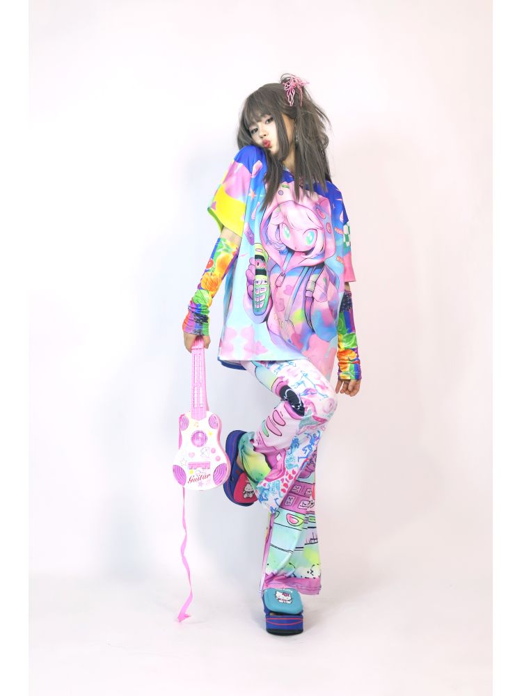 Harajuku wind cartoon tops【s0000013278】