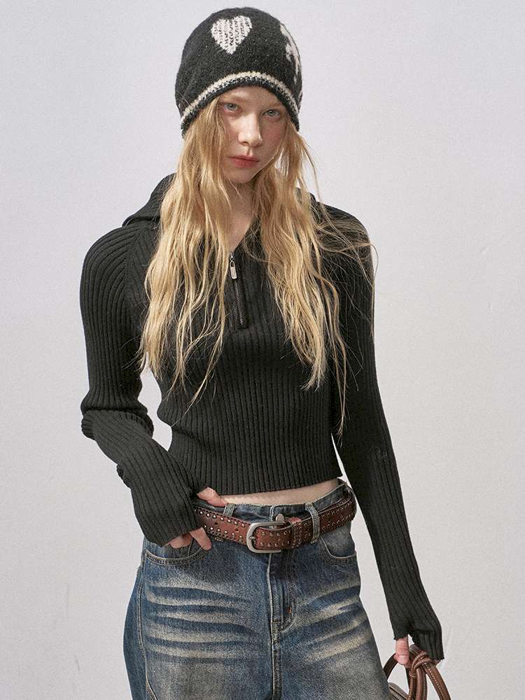 Love Pony Knitted Plush Hat Scarf【s0000015217】