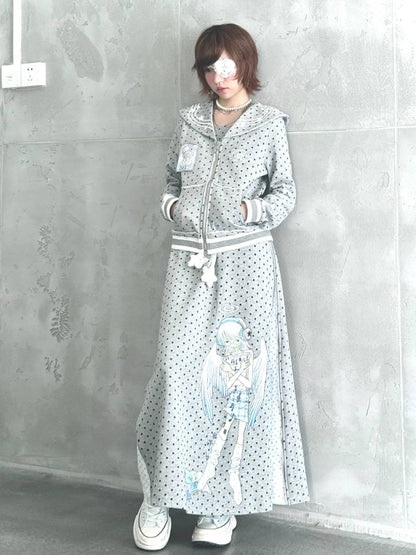 Zipper Half-Length Skirt【s0000014444】