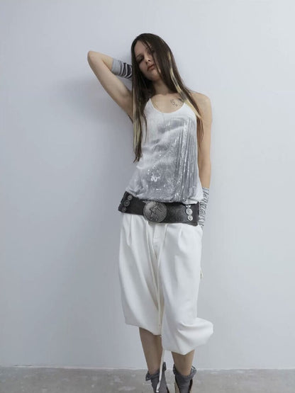 Cargo Pocket Loose Suit Pants【s0000016571】