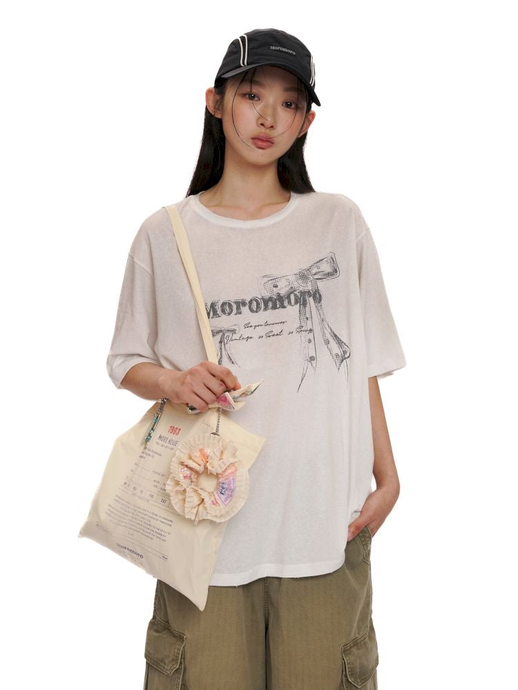 Loose Casual Short Sleeve Tops【s0000012503】