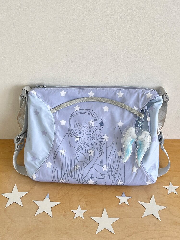 Double Sided Angel Star Multifunctional Bag【s0000017480】