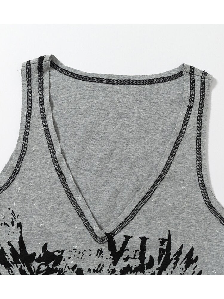 Vintage Punk Y2k Two-Piece T-Shirt【s0000017241】