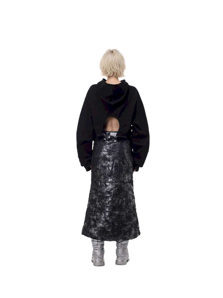 Silver Electric Moon A-line Skirt【s0000015135】