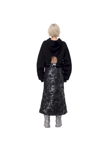 Silver Electric Moon A-line Skirt【s0000015135】