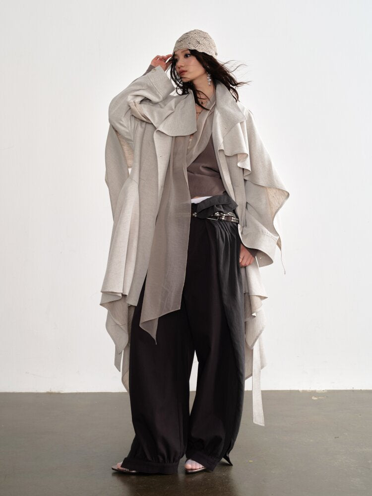 Earth Color Streamer Long Sleeve Shirt【s0000015703】