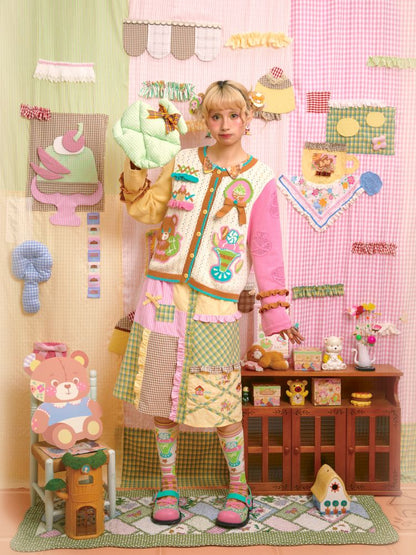 Honeydew Sweater Knit Cardigan【s0000013702】