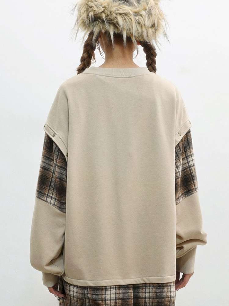 Wasteland Print Detachable Sweatshirt【s0000014831】