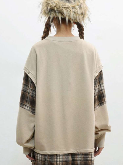 Wasteland Print Detachable Sweatshirt【s0000014831】