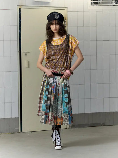 Reversible Canvas T-Shirt【s0000014198】