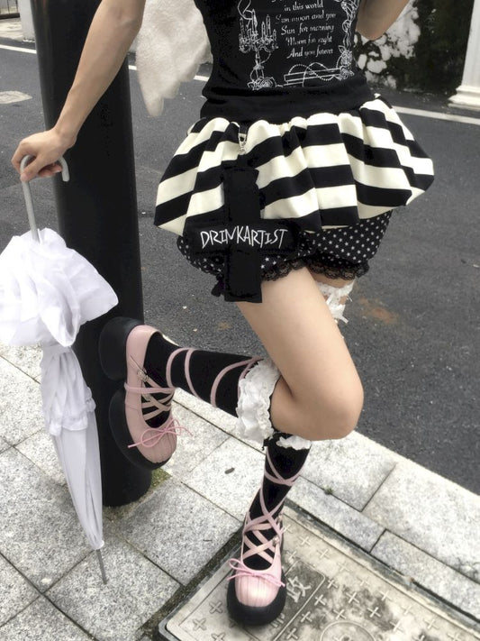 Cake lantern skirt pants【s0000012813】