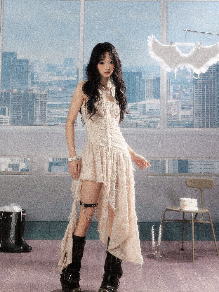 Fringe Irregular Streamer Skirt【s0000016272】