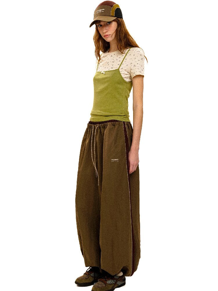 Tencel Wool Bow Strap Basic Top【s0000017924】