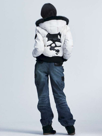 Detachable Fur Collar Padded Jacket【s0000014665】