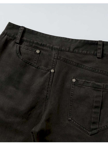 Flared Suede Casual Pants【s0000014460】