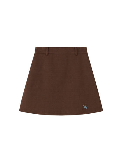 Modern Stitching Brown Mermaid Skirt【s0000015678】