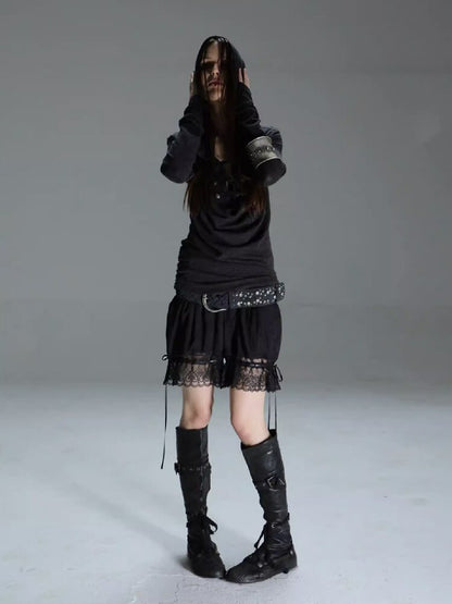 Vintage Lace Fluffy Bloomer Shorts【s0000015908】