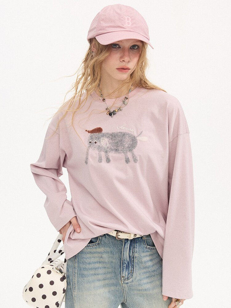 Mottled Baby Elephant T-shirt【s0000015893】