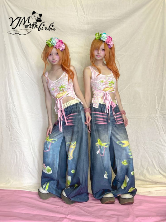 Dessert menu on pants【s0000013232】