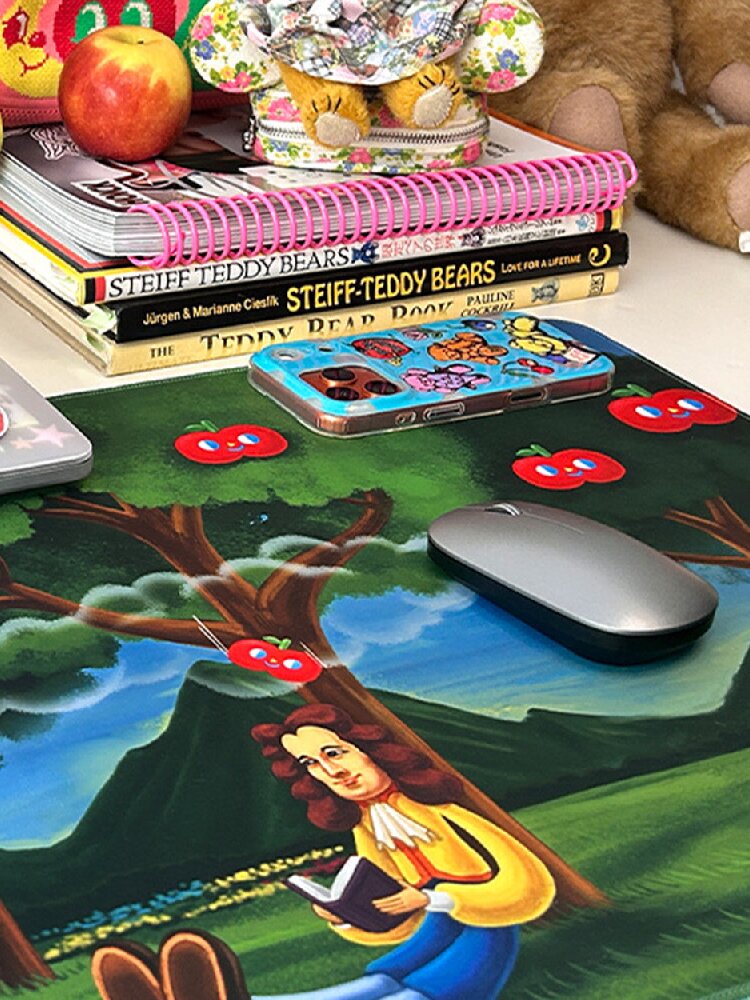 Newton Apple Esports Mouse Pad【s0000019255】