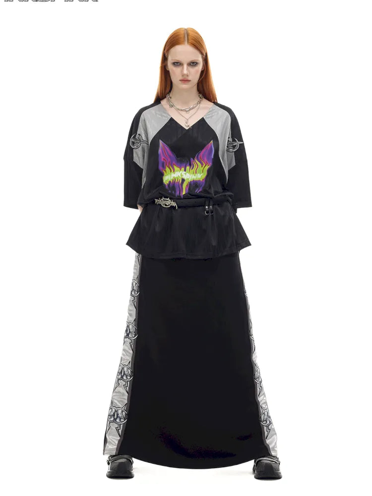 Electric Moon Flame Cat Jersey【s0000014008】