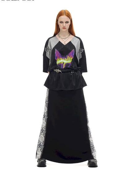 Electric Moon Flame Cat Jersey【s0000014008】