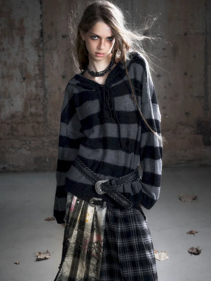 Vintage-Style Carved Buckle Belt【s0000013965】