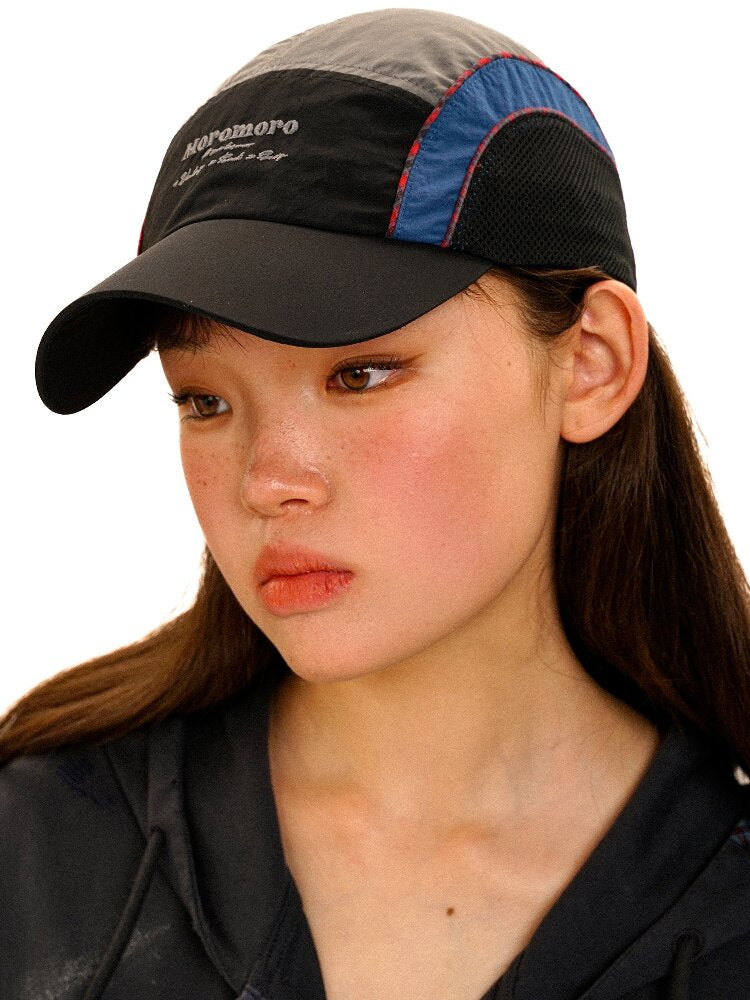 Multi-Fabric Patchwork Sports Cap【s0000017917】