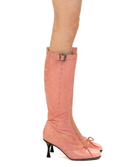 Sheepskin Ballet Stiletto Boots【s0000016129】