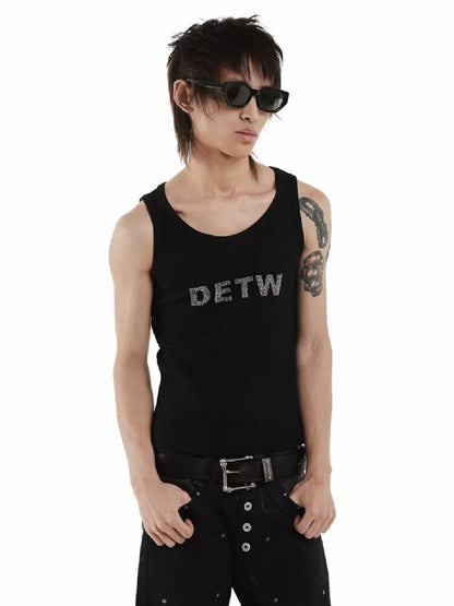 Flash Diamond Hot Stamped Vest【s0000018229】