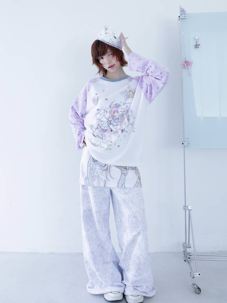 Angel Fake Two Sweatpants【s0000014440】