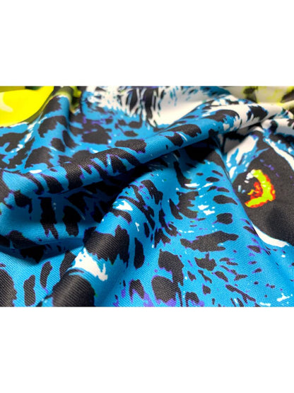 Vintage Leopard Print Fitted Dress【s0000017405】