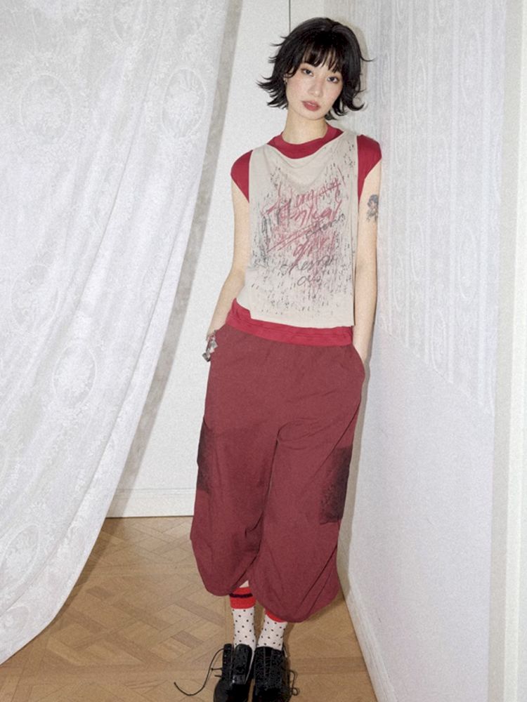 High Waisted Straight Leg Pants【s0000012270】