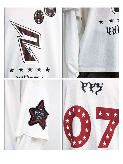 Embroidery Quick Dry Long Sleeve T-Shirt【s0000011695】