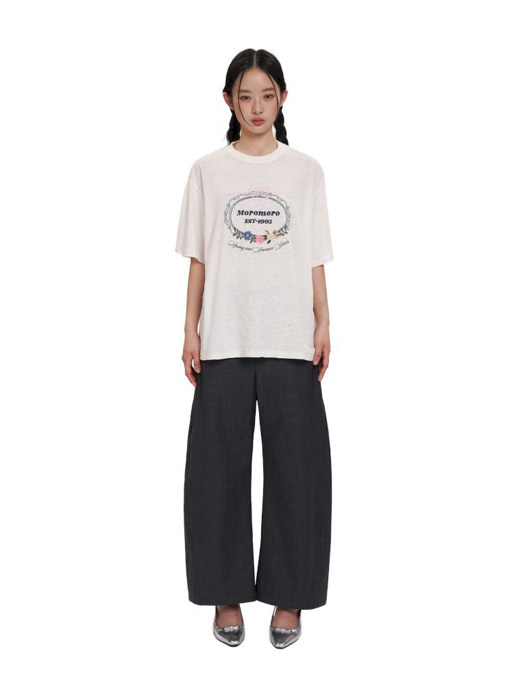 Loose short-sleeved T-shirt【s0000012550】