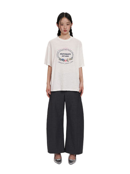 Loose short-sleeved T-shirt【s0000012550】