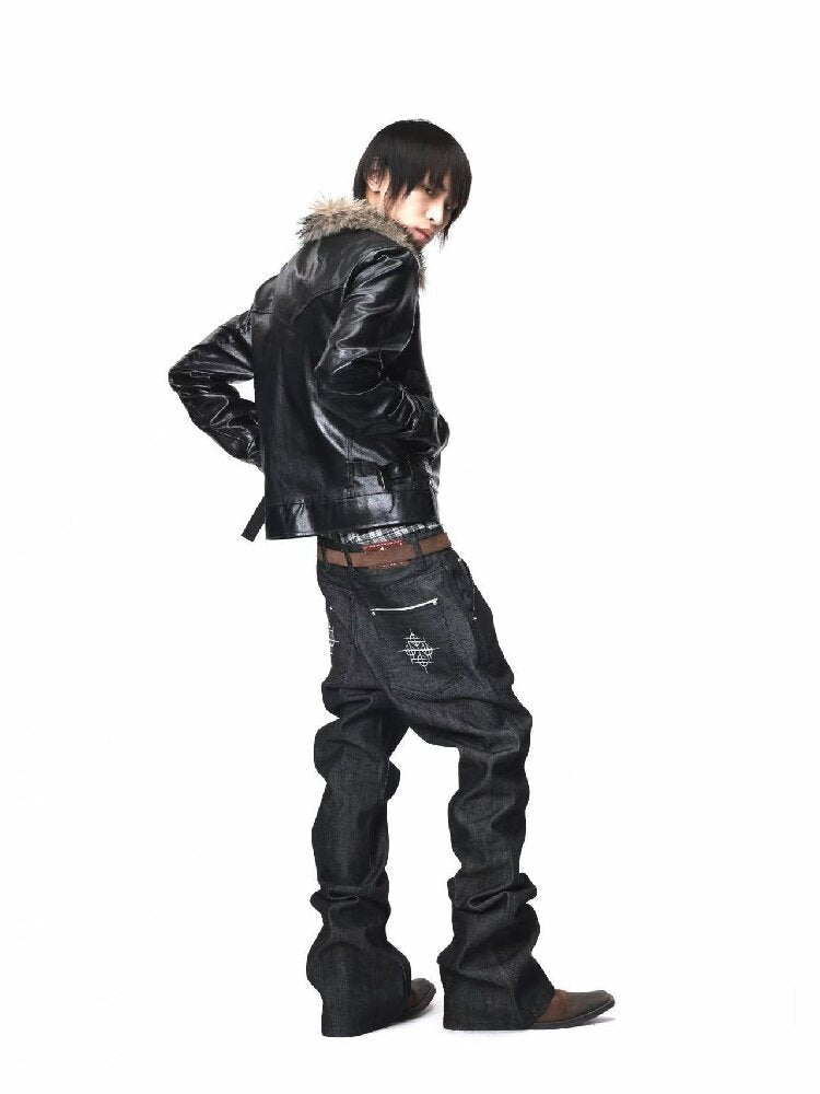 Raw Denim Bootcut Stacking Jeans【s0000018204】