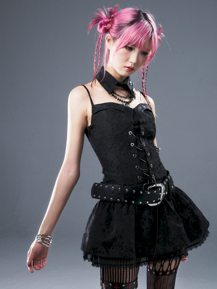 Tie-up Waist Strap Dress【s0000012943】